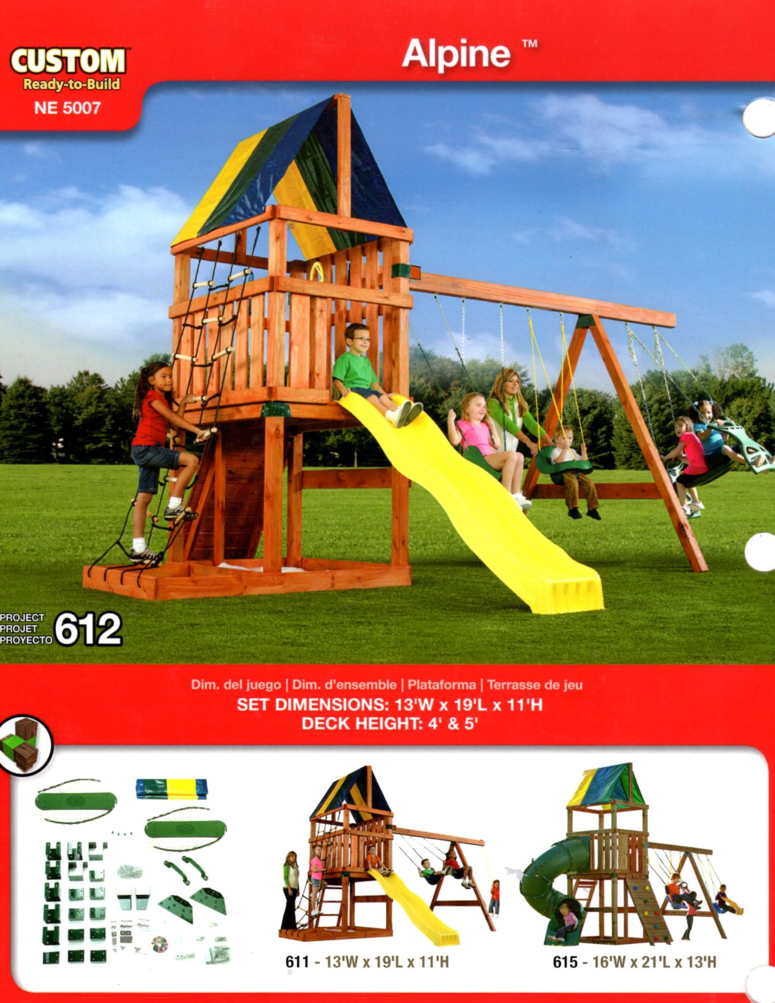 Playground Sets Salt Wood Products, Inc.